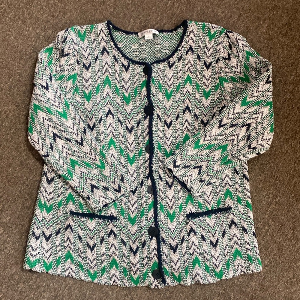 Vintage Pendelton Cardigan Size Large